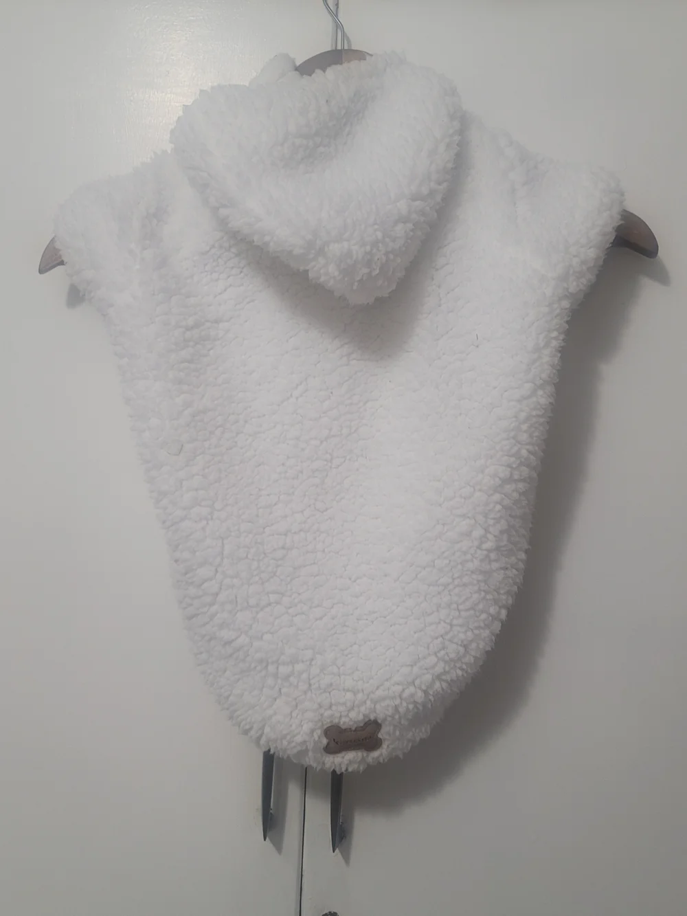 Koolaburra By Ugg White Sherpa Hooded Pullover Dog Outfit